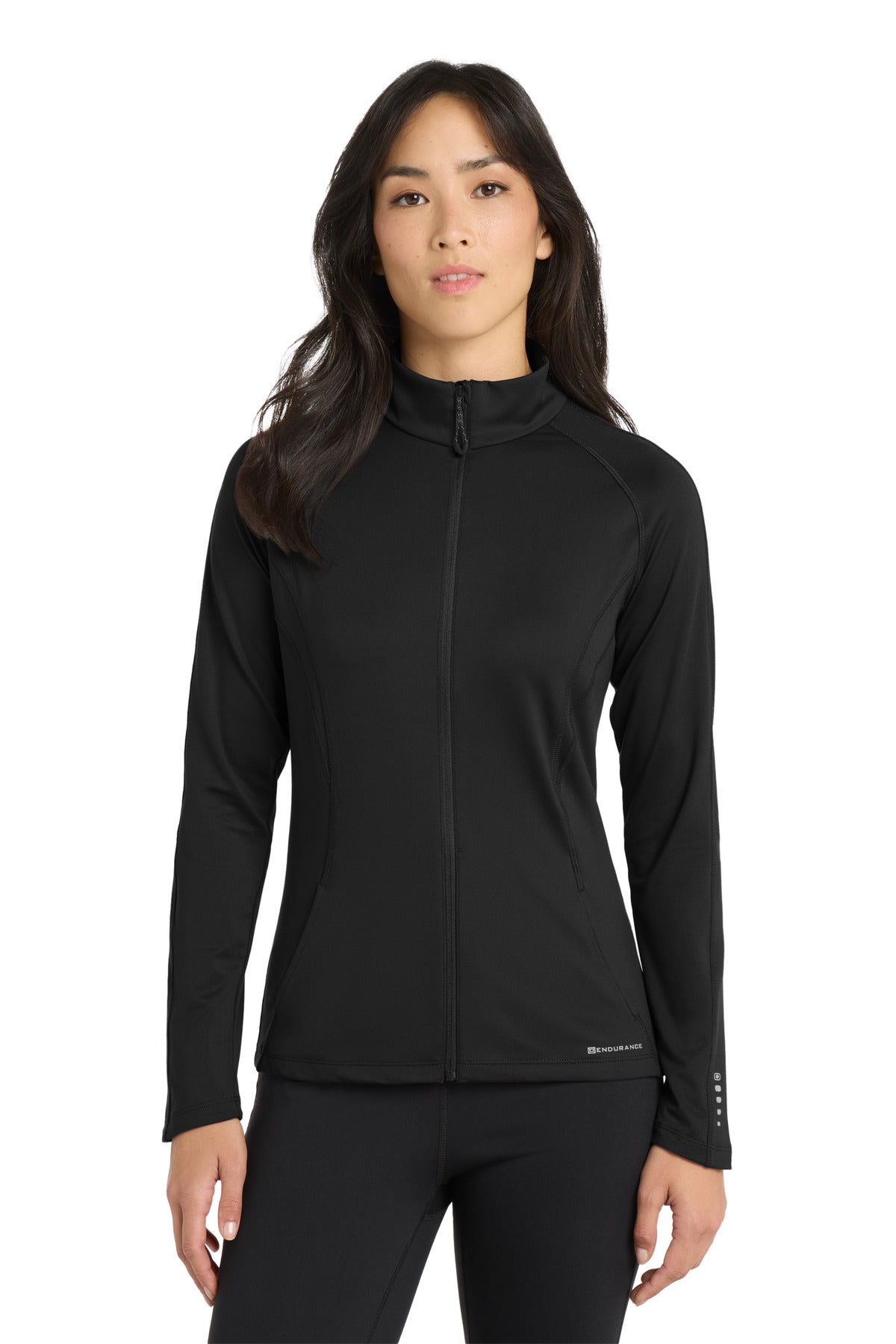 OGIO Women's Radius Full-Zip LOE551 Blacktop