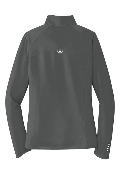 OGIO Women's Radius Full-Zip LOE551 Gear Grey