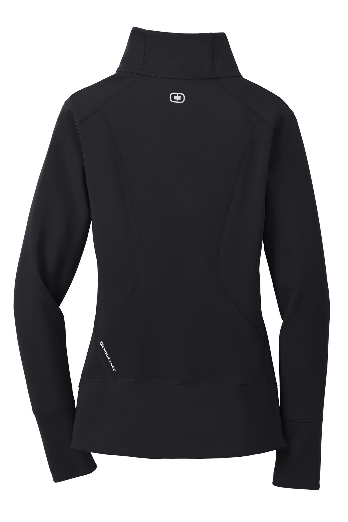 OGIO Women's Fulcrum Full-Zip LOE700 Blacktop