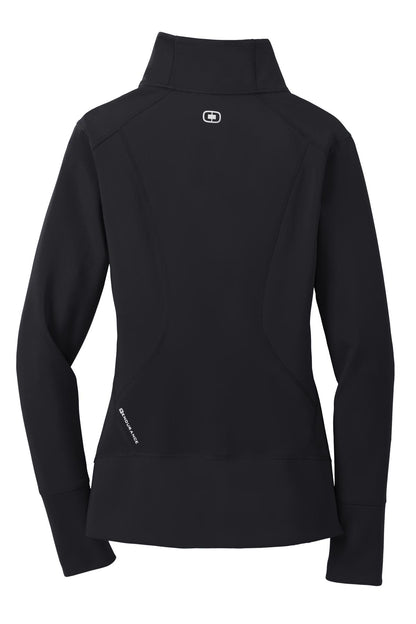 OGIO Women's Fulcrum Full-Zip LOE700 Blacktop