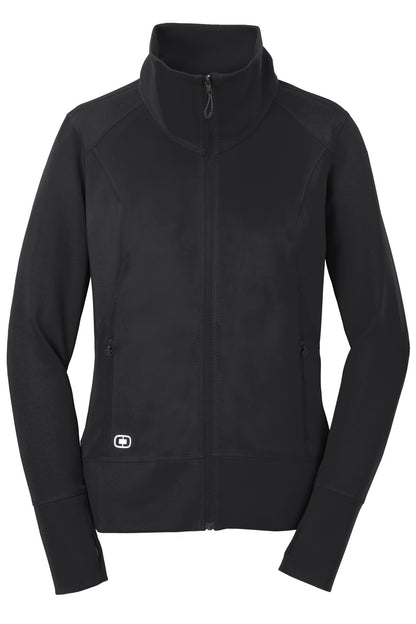 OGIO Women's Fulcrum Full-Zip LOE700 Blacktop