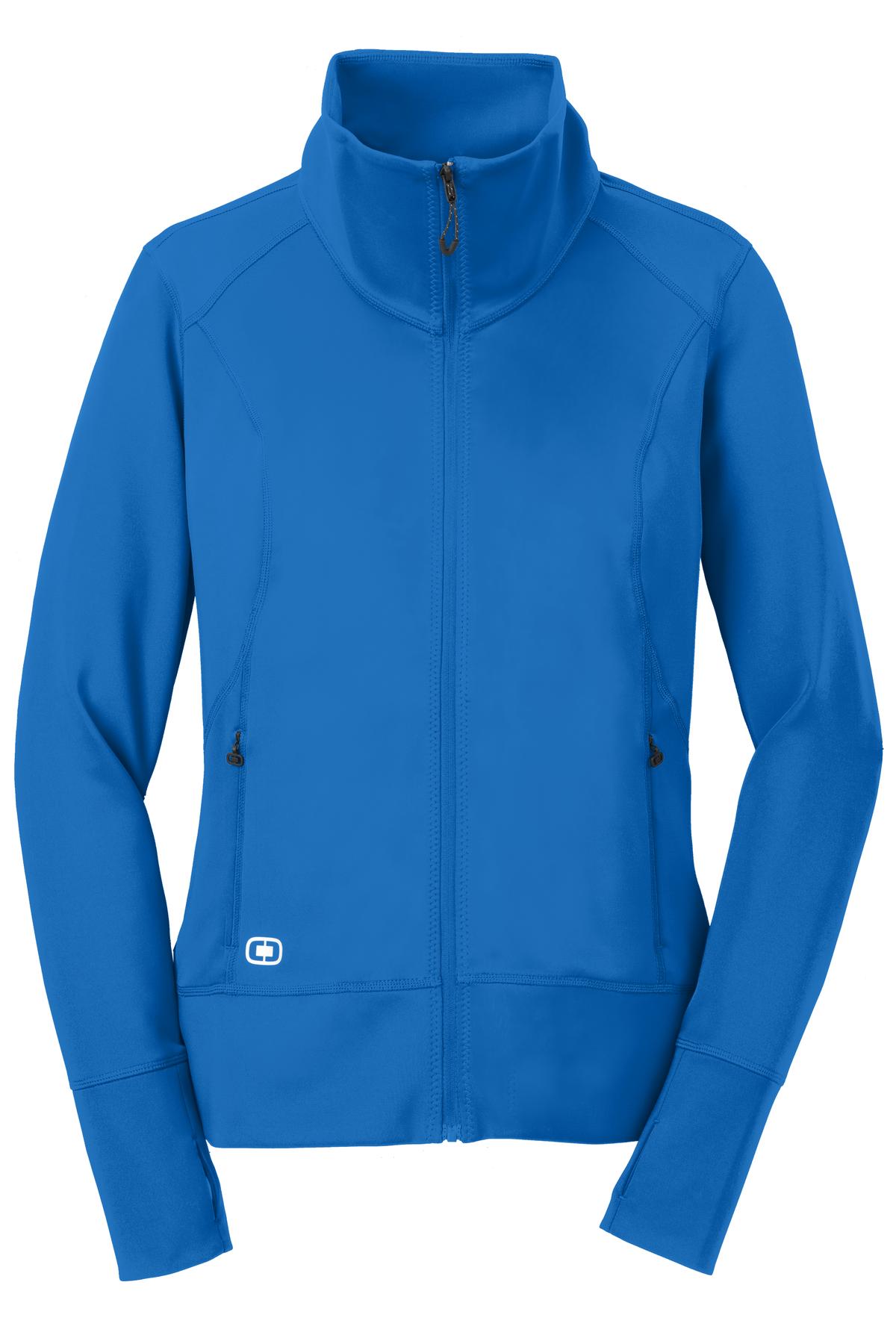 OGIO Women's Fulcrum Full-Zip LOE700 Electric Blue