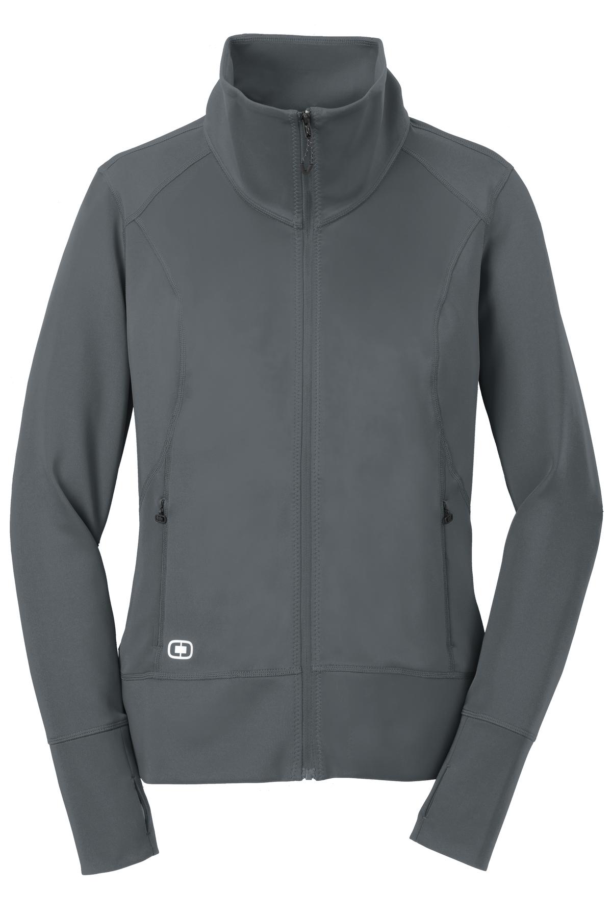 OGIO Women's Fulcrum Full-Zip LOE700 Gear Grey