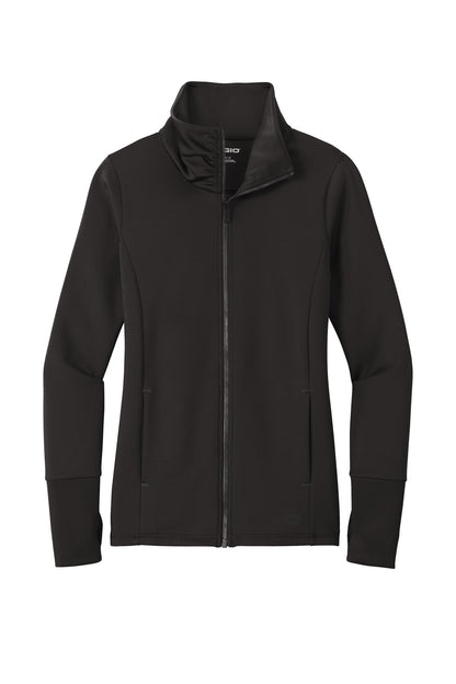 OGIO Women's Modern Performance Full-Zip LOE703 Blacktop