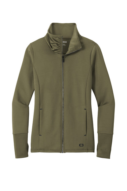 OGIO Women's Modern Performance Full-Zip LOE703 Deep Olive
