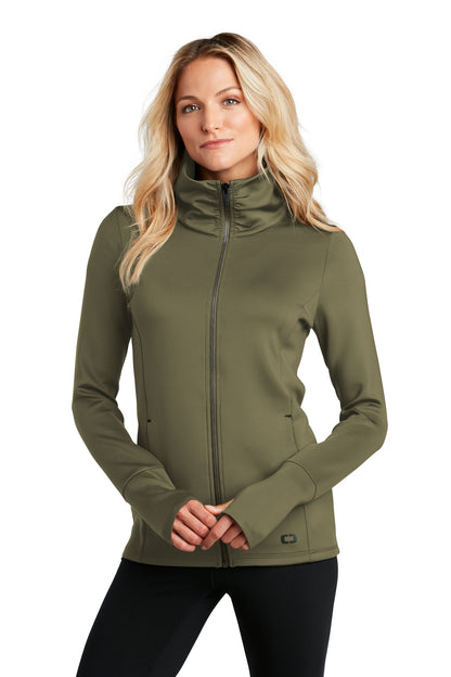 OGIO Women's Modern Performance Full-Zip LOE703 Deep Olive