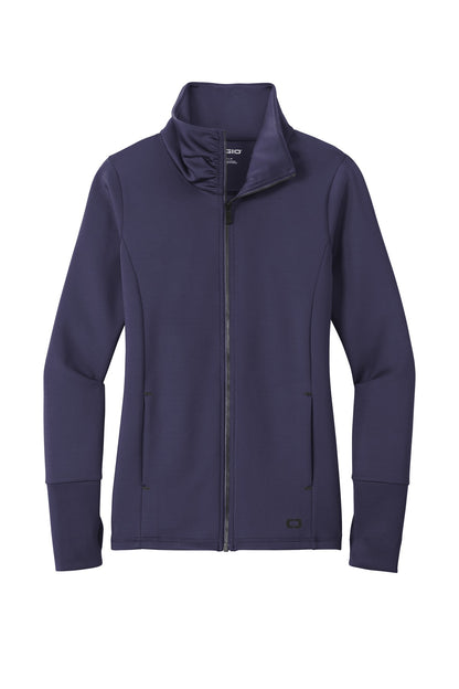 OGIO Women's Modern Performance Full-Zip LOE703 Navy