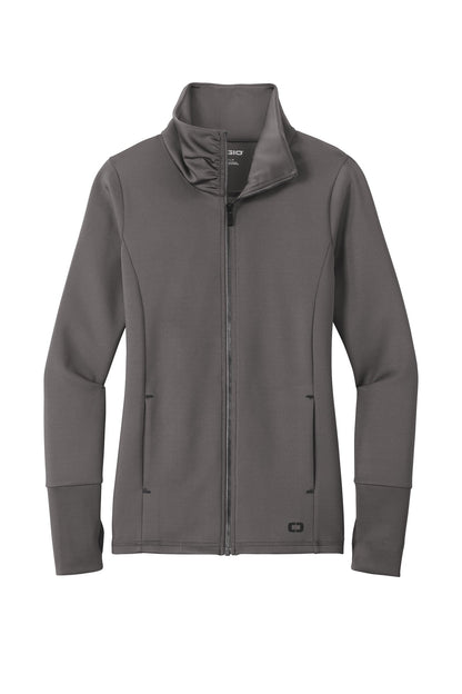 OGIO Women's Modern Performance Full-Zip LOE703 Tarmac Grey