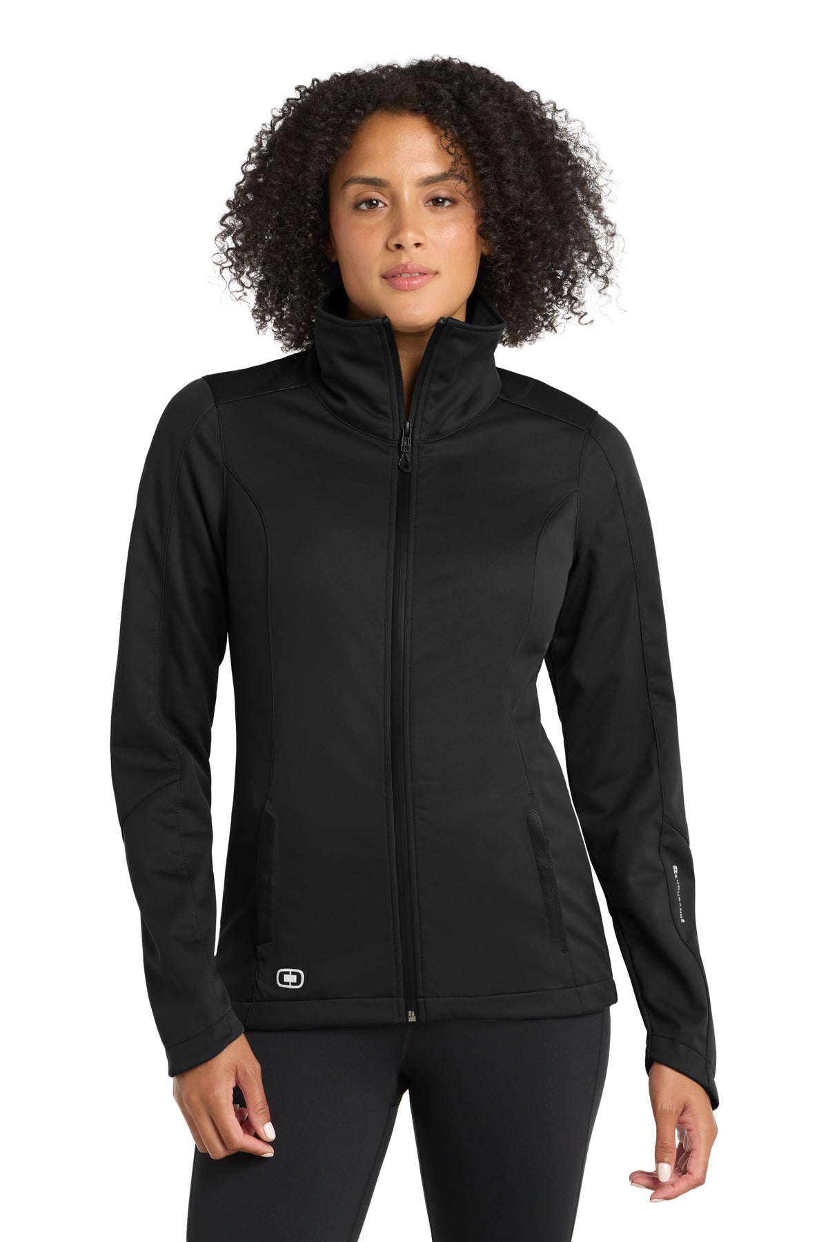 OGIO Women's Crux Soft Shell LOE720 Blacktop