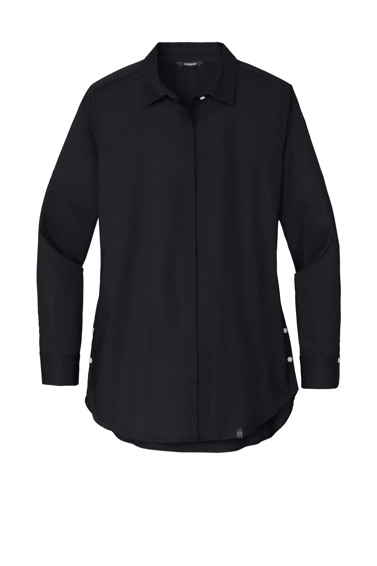 OGIO Women's Commuter Woven Tunic LOG1002 Blacktop