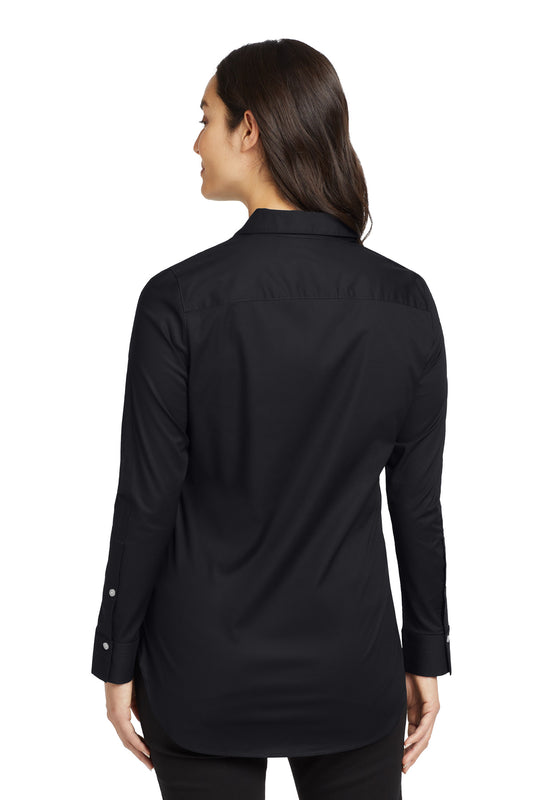 OGIO Women's Commuter Woven Tunic LOG1002 Blacktop