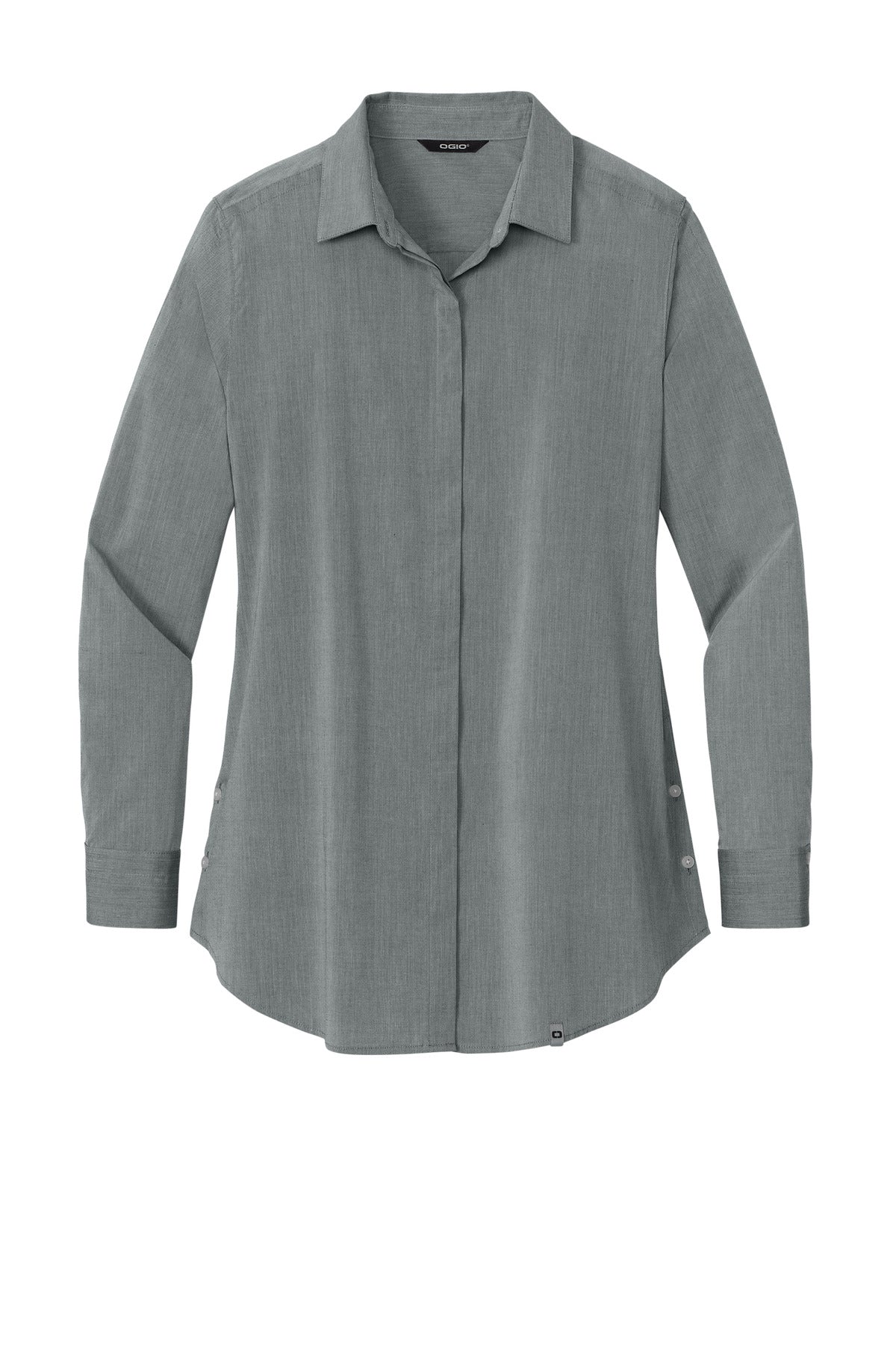 OGIO Women's Commuter Woven Tunic LOG1002 Gear Grey Heather