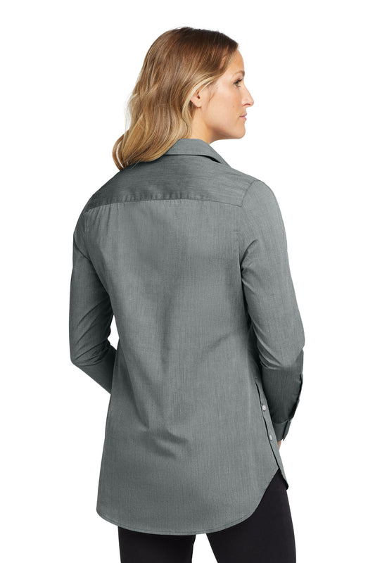 OGIO Women's Commuter Woven Tunic LOG1002 Gear Grey Heather