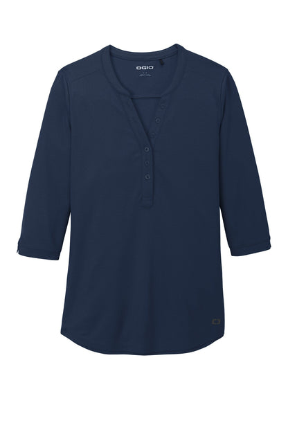 OGIO Women's Jewel Henley image 3