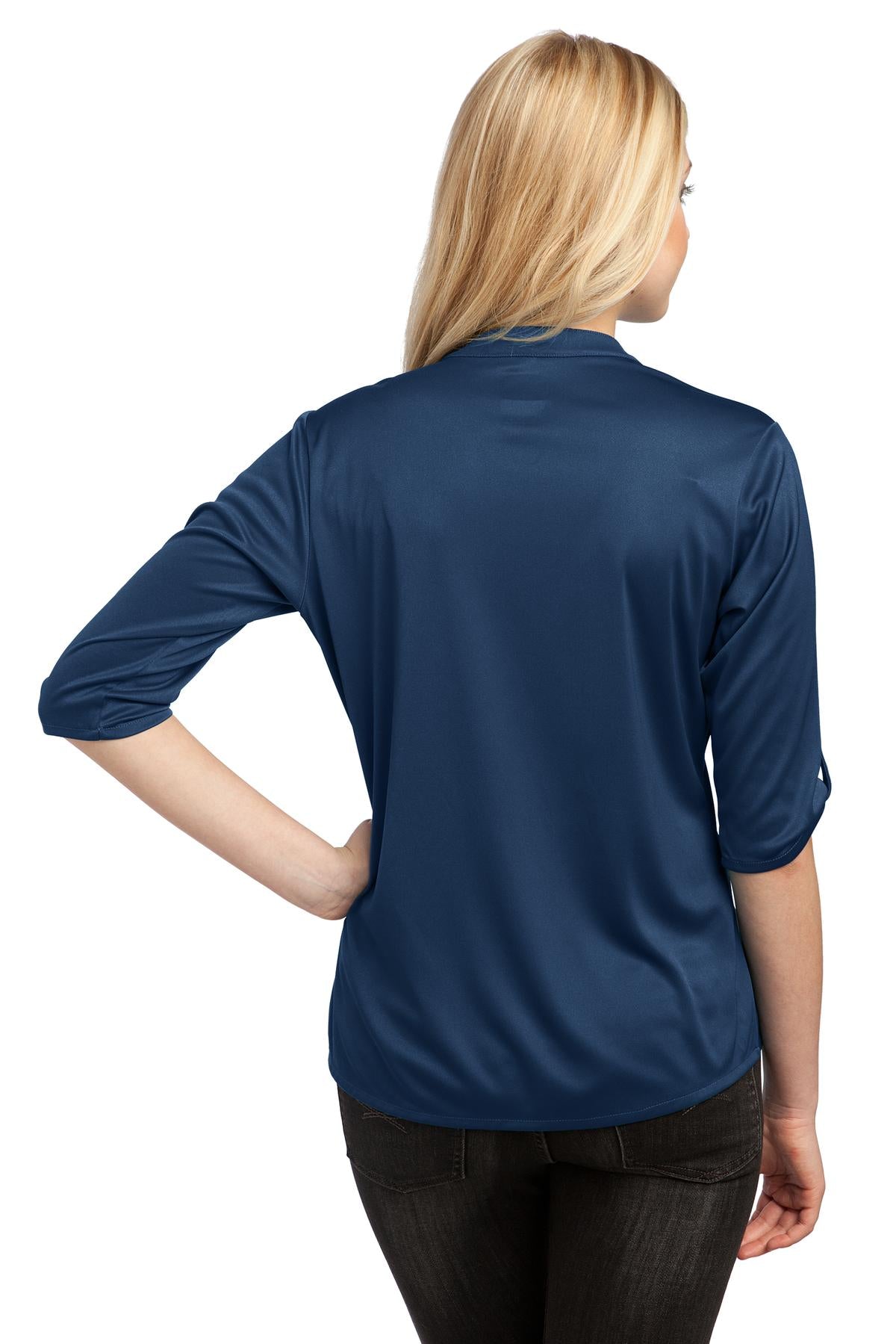 OGIO Crush Henley LOG111 Blue Indigo