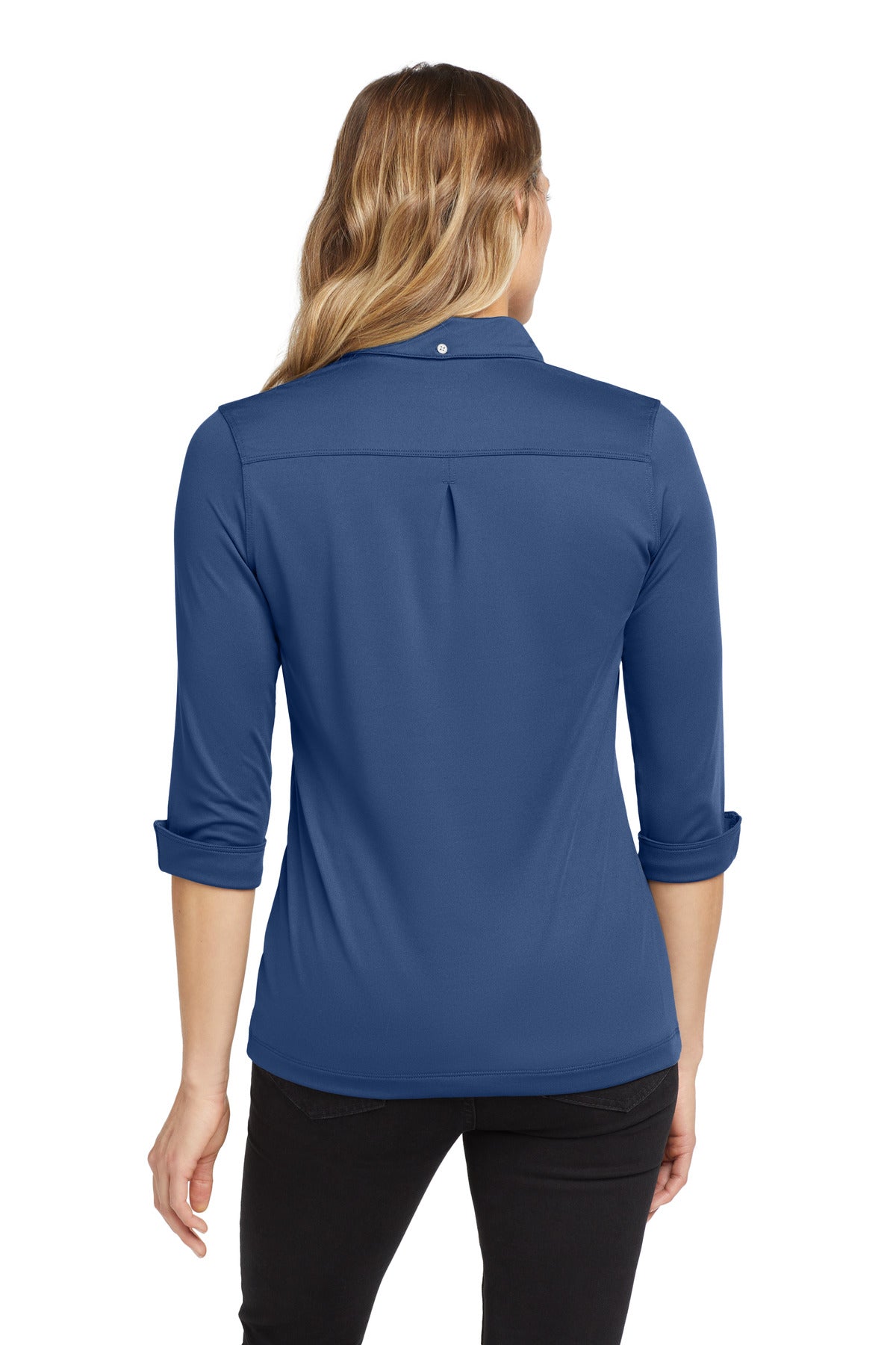 OGIO Women's Gauge Polo LOG122 Blue Indigo
