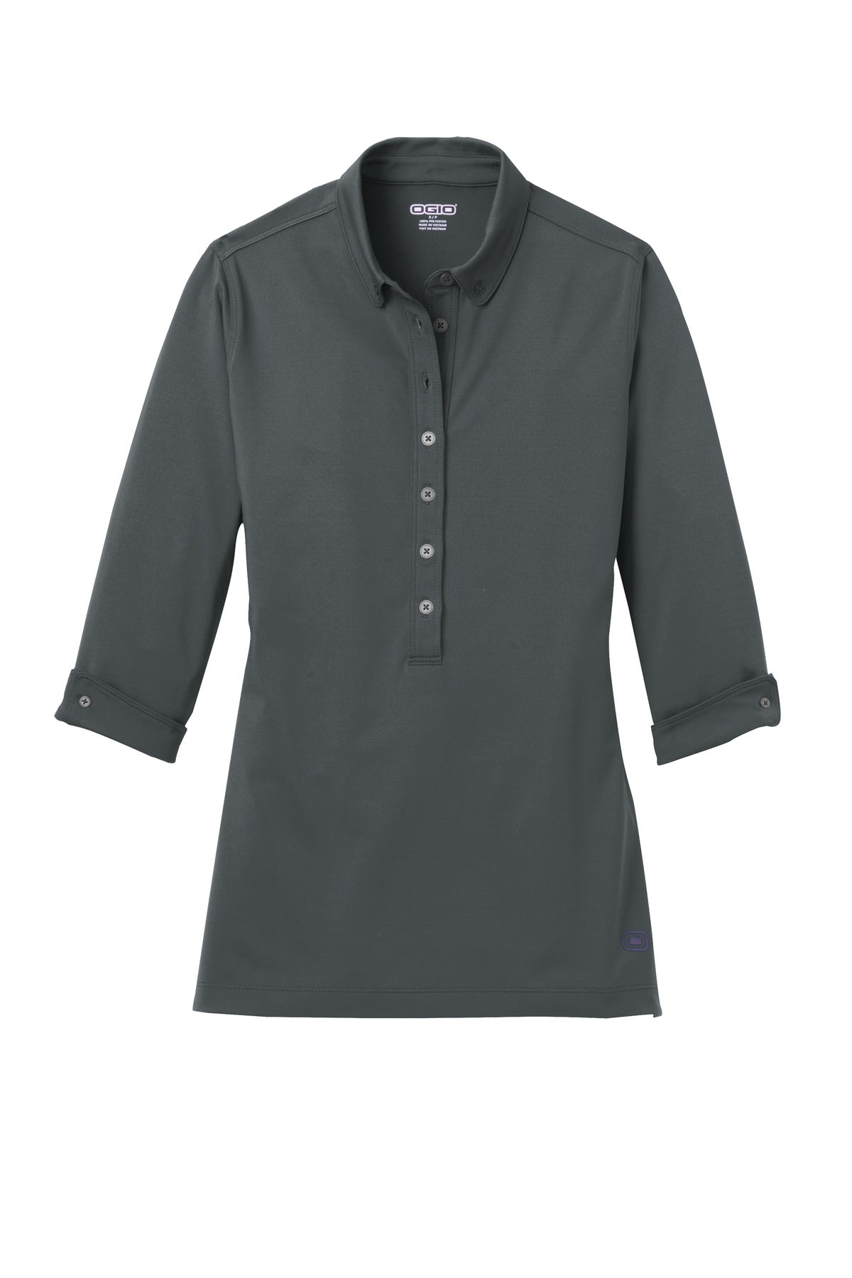 OGIO Women's Gauge Polo LOG122 Diesel Grey