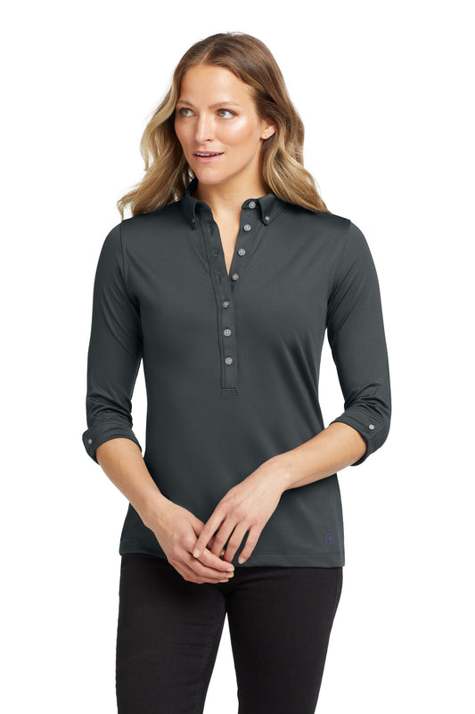 OGIO Women's Gauge Polo LOG122 Diesel Grey