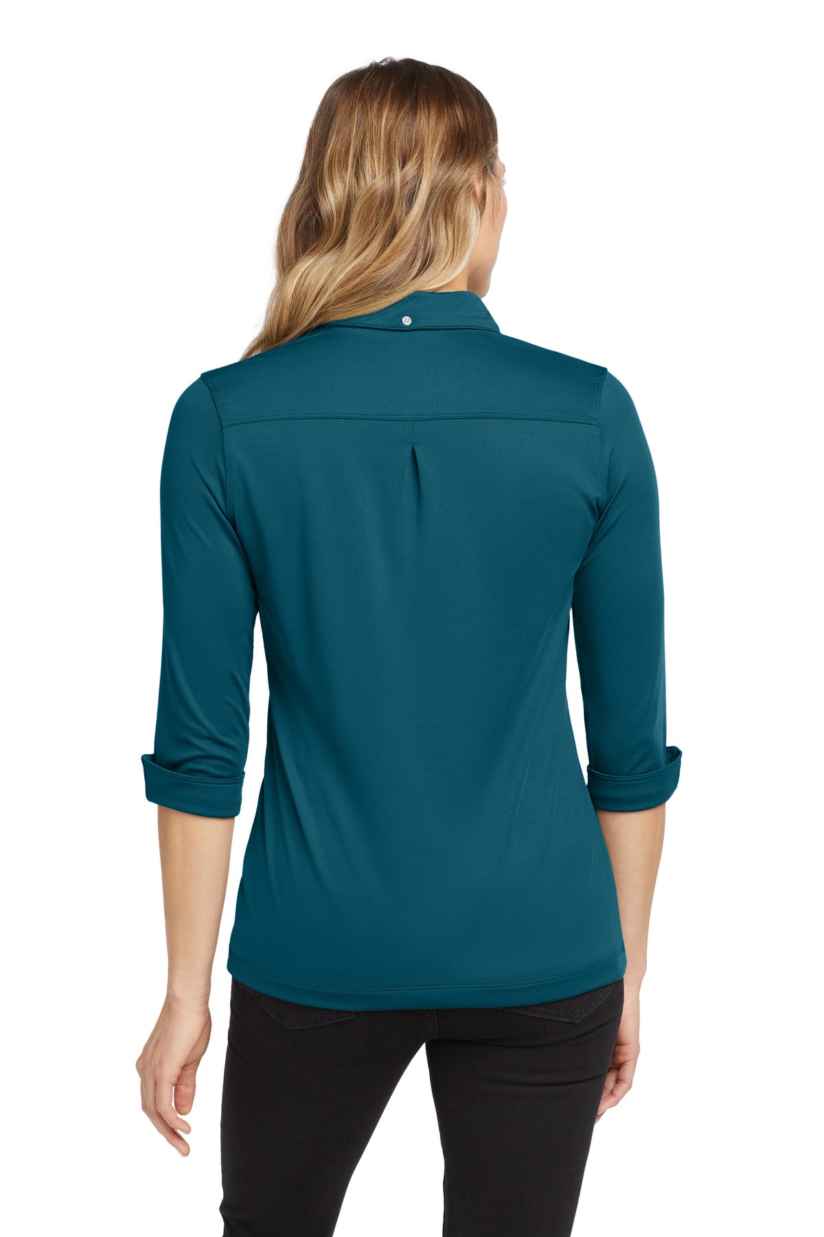 OGIO Women's Gauge Polo LOG122 Teal Throttle