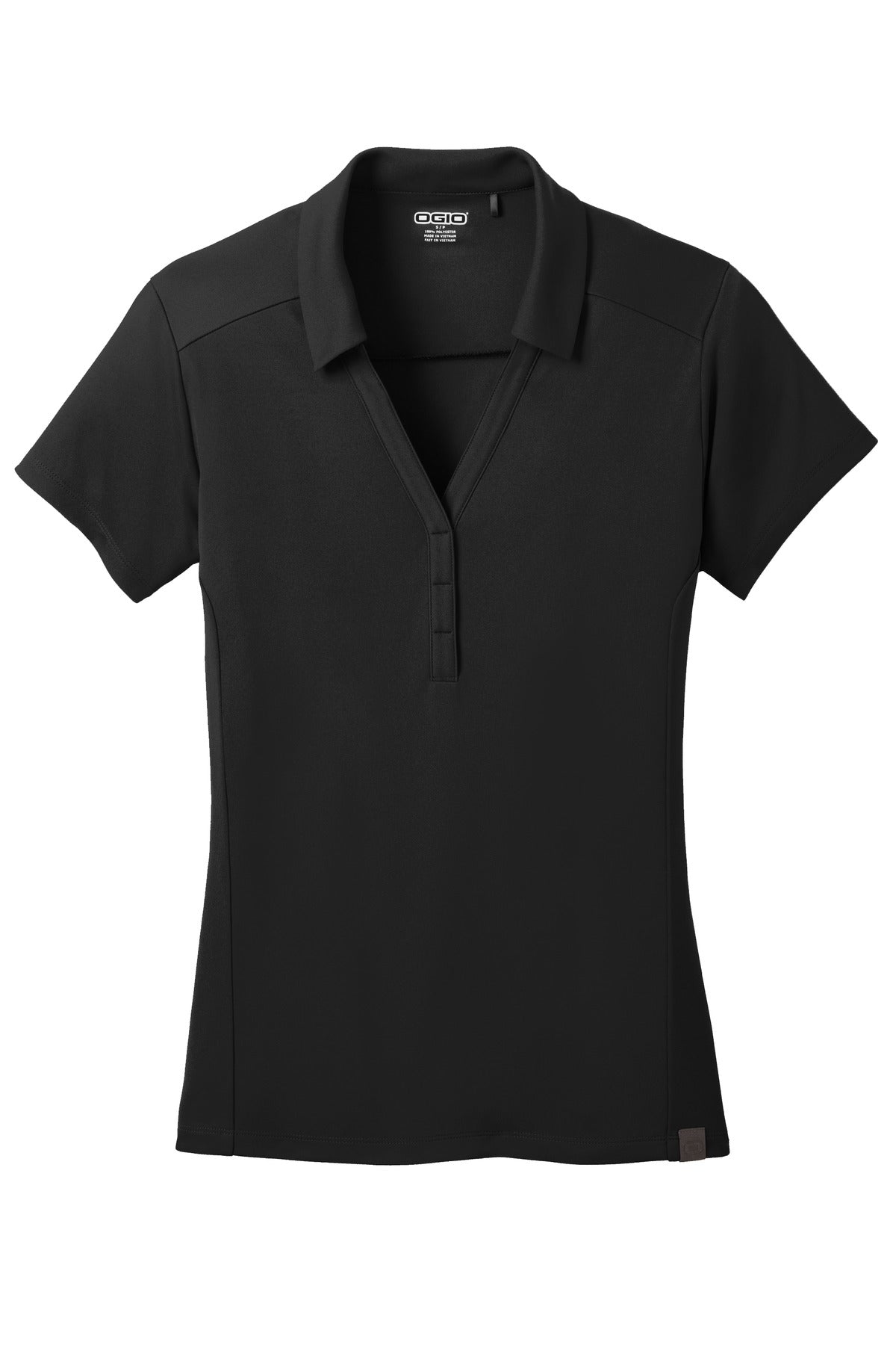 OGIO Women's Framework Polo LOG125 Blacktop