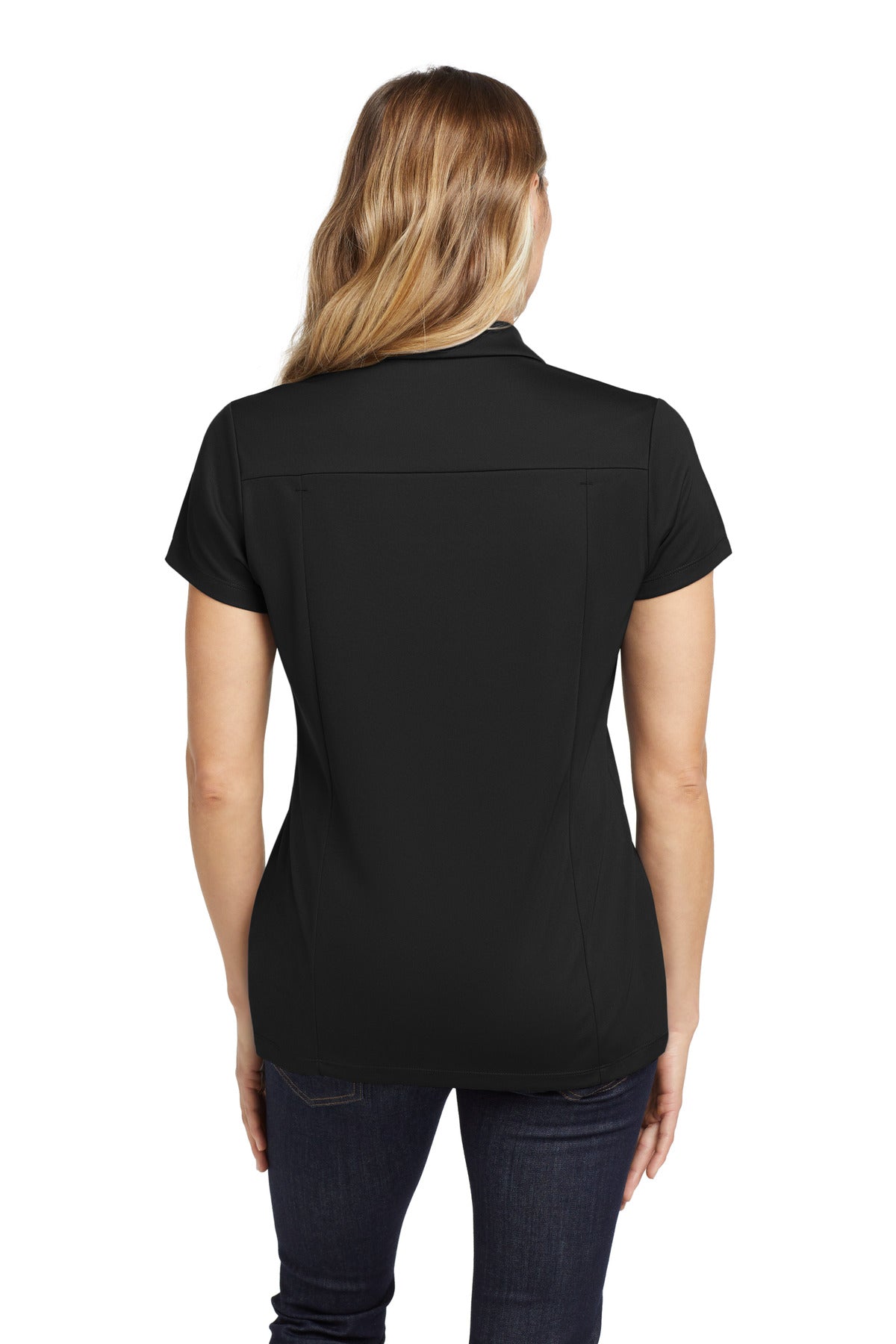 OGIO Women's Framework Polo LOG125 Blacktop