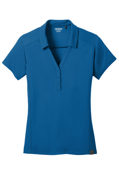 OGIO Women's Framework Polo LOG125 Bolt Blue