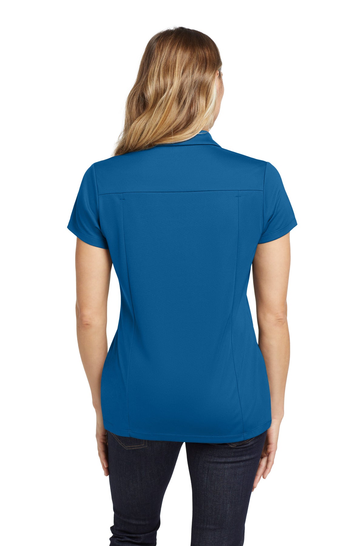 OGIO Women's Framework Polo LOG125 Bolt Blue