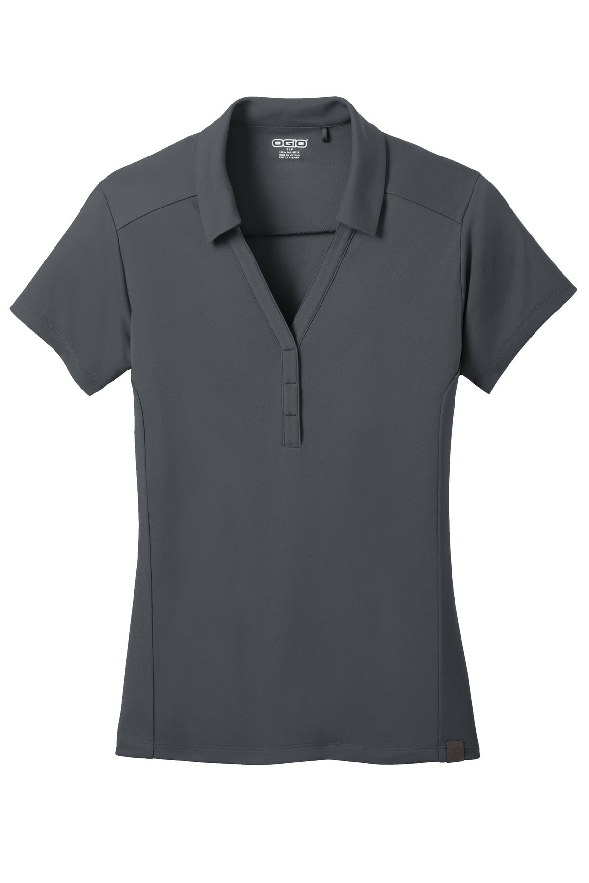 OGIO Women's Framework Polo LOG125 Diesel Grey