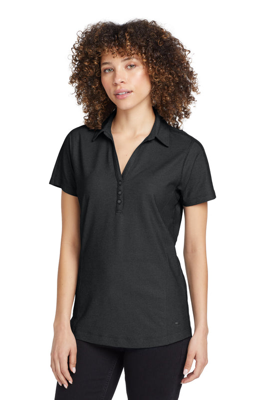 OGIO Women's Onyx Polo LOG126 Blacktop