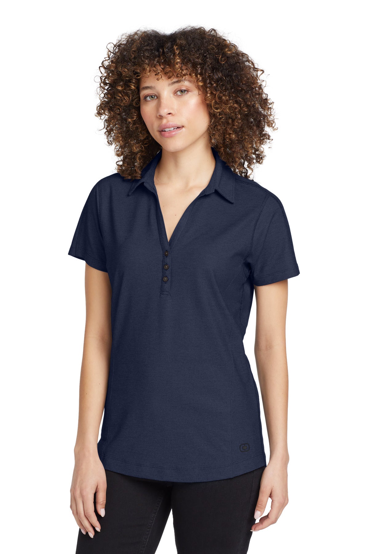 OGIO Women's Onyx Polo LOG126 Navy