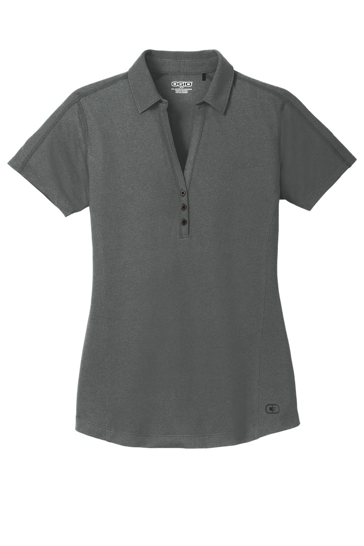 OGIO Women's Onyx Polo LOG126 Petrol Grey