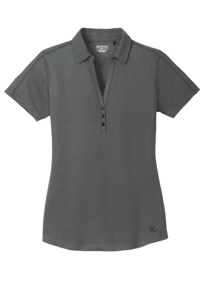 OGIO Women's Onyx Polo LOG126 Petrol Grey