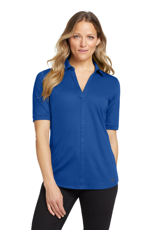 OGIO Women's Metro Polo LOG130 Enzyme Blue
