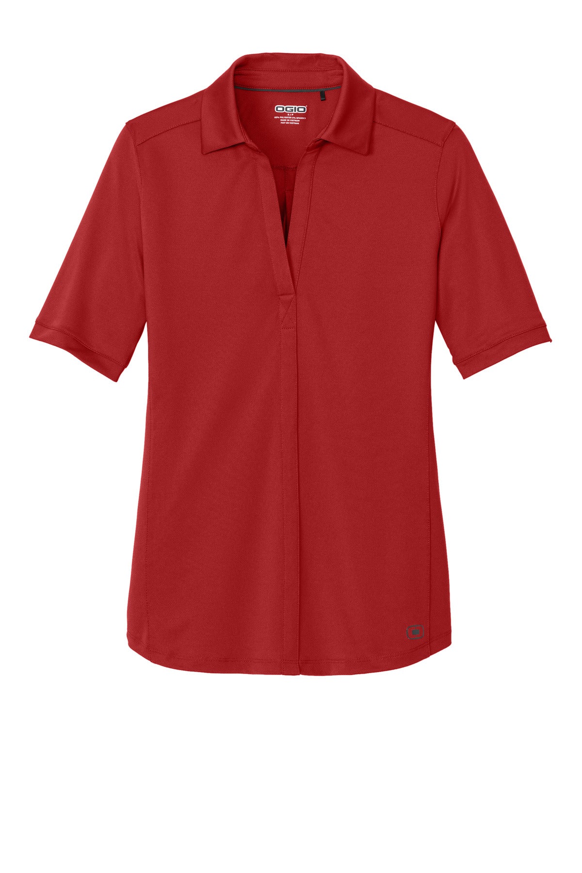OGIO Women's Metro Polo LOG130 Ripped Red