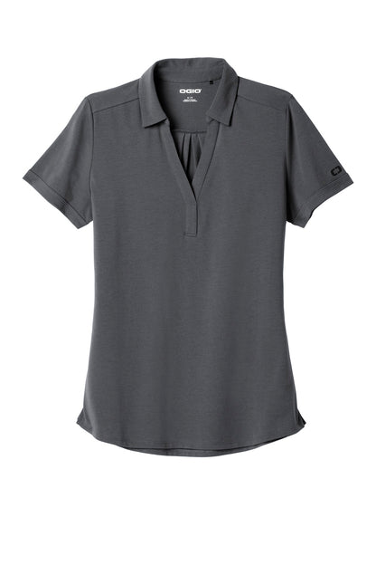 OGIO Women's Limit Polo LOG138 Diesel Grey