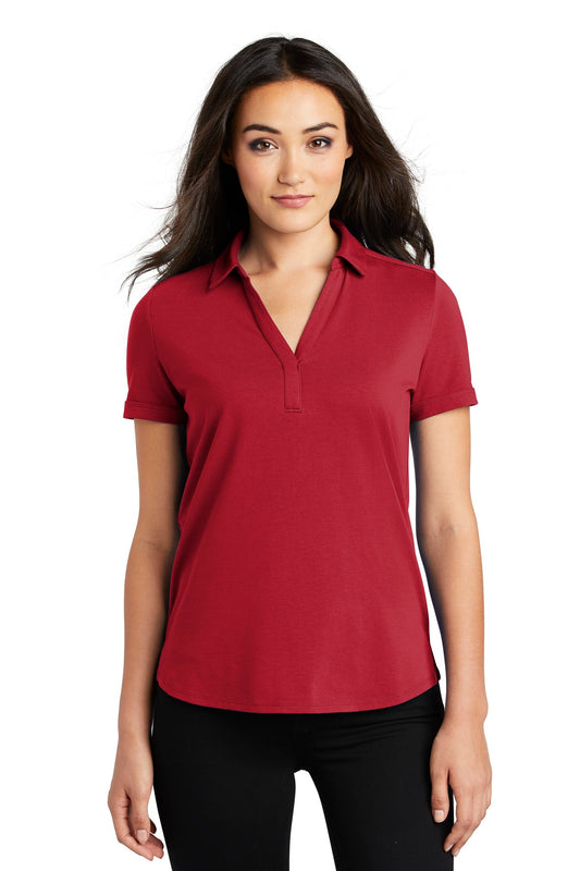 OGIO Women's Limit Polo LOG138 Signal Red