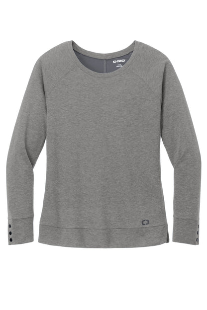 OGIO Women's Command Long Sleeve Scoop Neck image 3