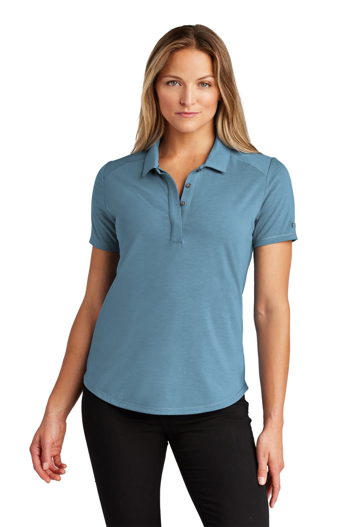 OGIO Women's Motion Polo LOG152 Blue Mist
