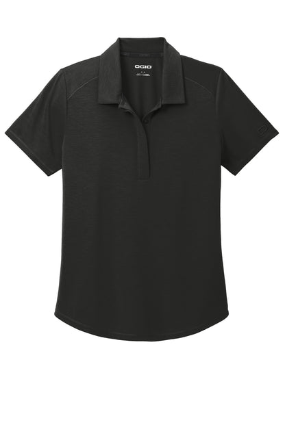 OGIO Women's Motion Polo LOG152 Blacktop