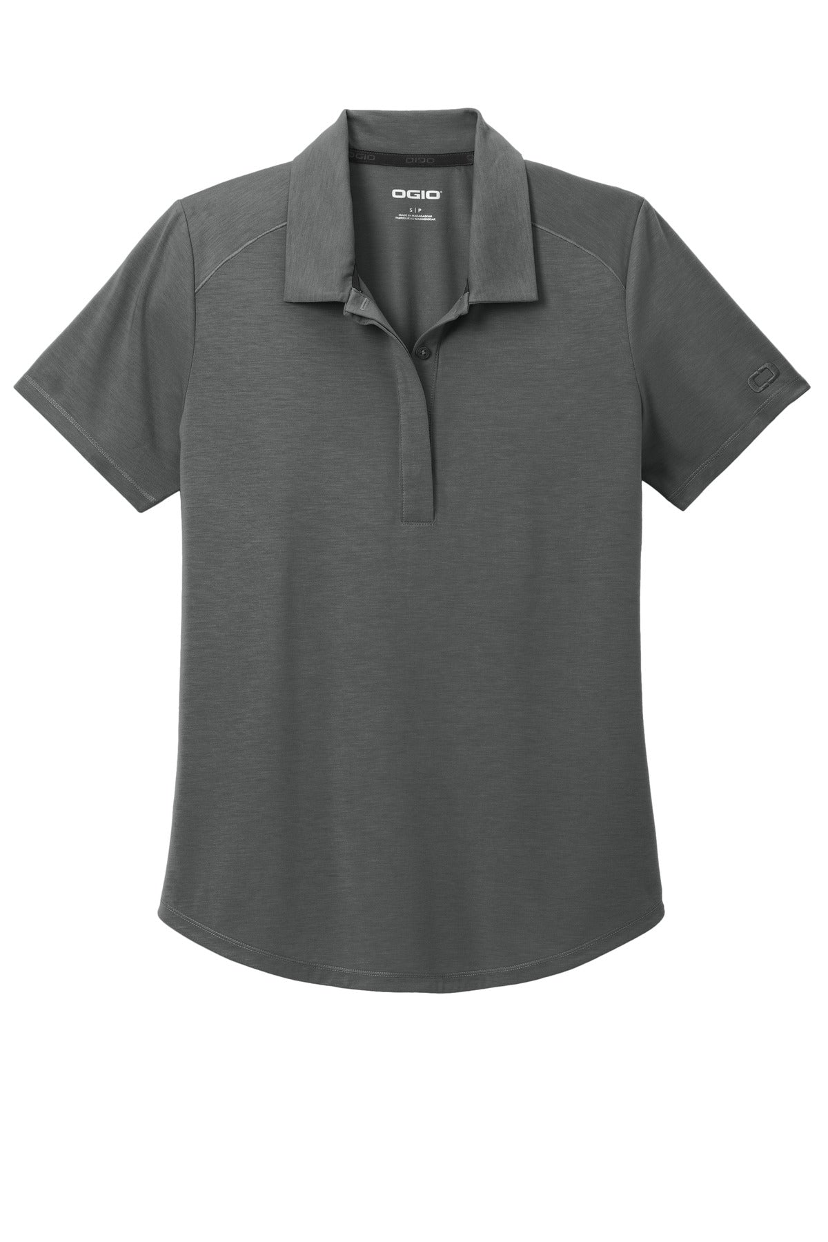 OGIO Women's Motion Polo LOG152 Tarmac Grey