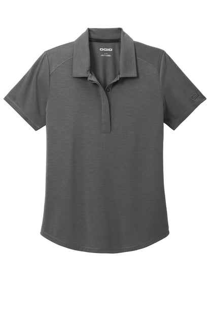 OGIO Women's Motion Polo LOG152 Tarmac Grey