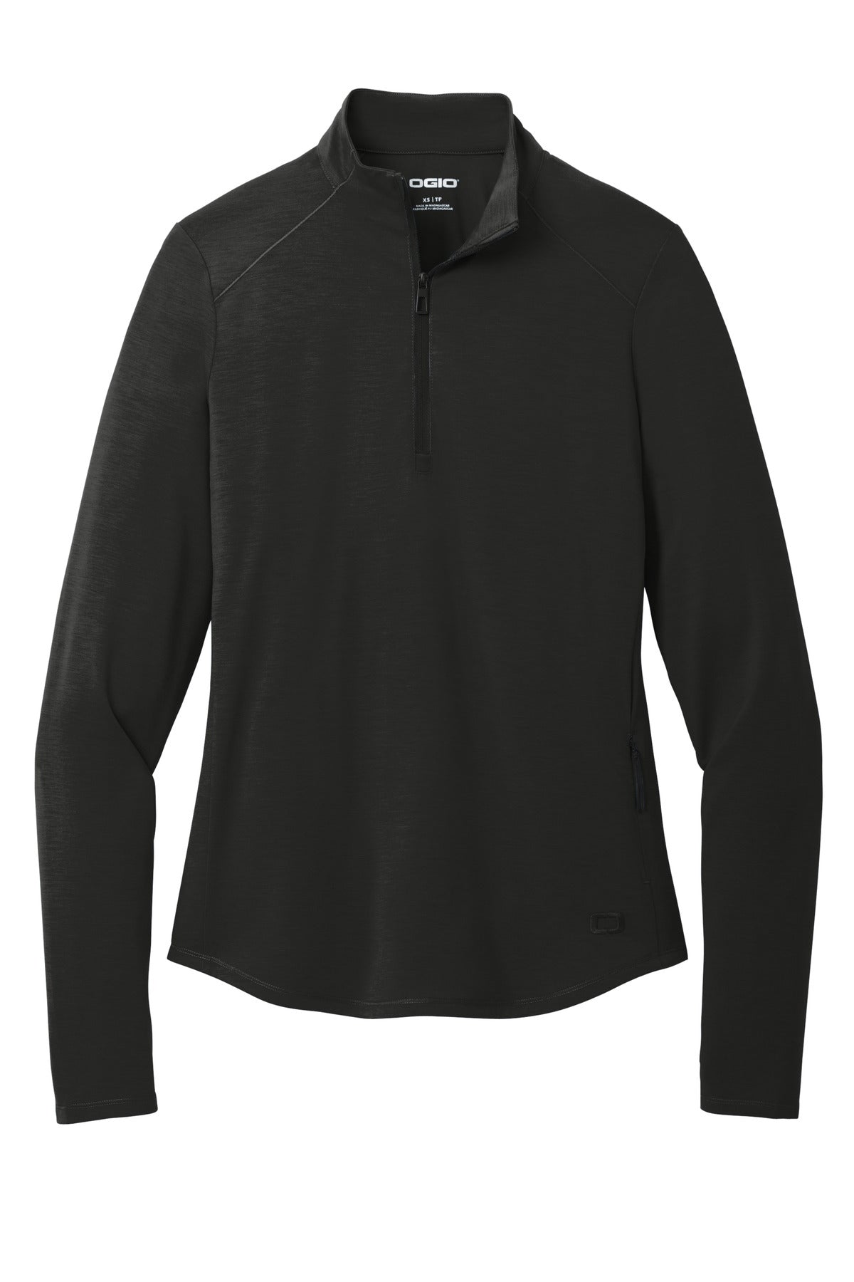 OGIO Women's Motion 1/4-Zip LOG153 Blacktop