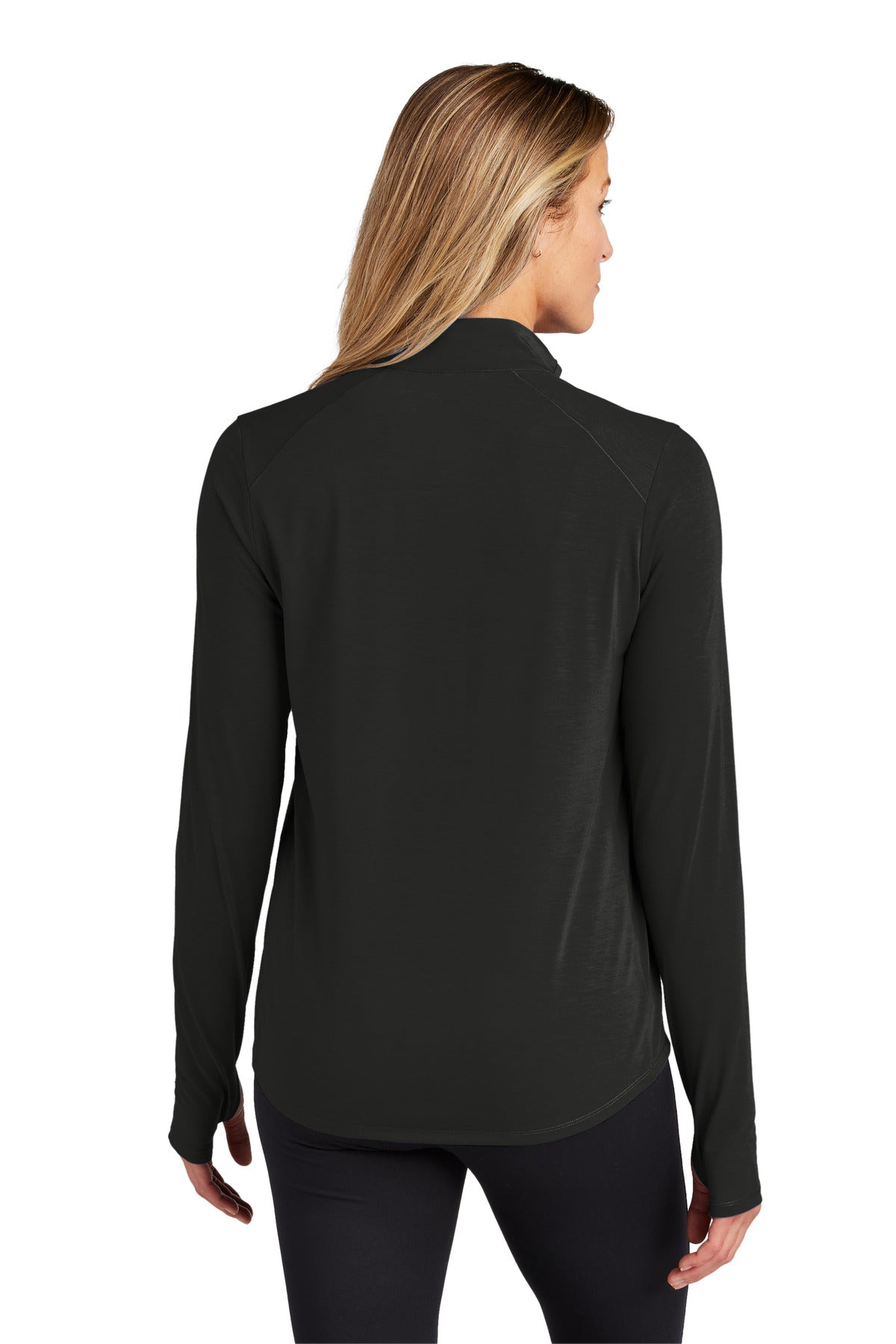 OGIO Women's Motion 1/4-Zip LOG153 Blacktop