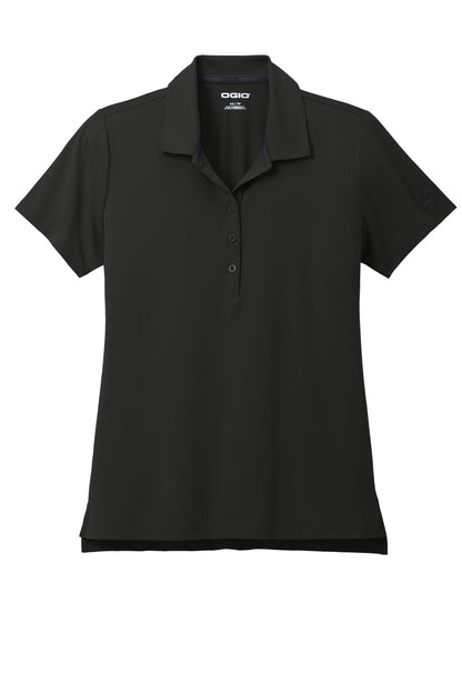 OGIO Women's Regain Polo LOG170 Blacktop