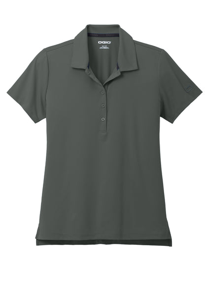 OGIO Women's Regain Polo LOG170 Tarmac Grey