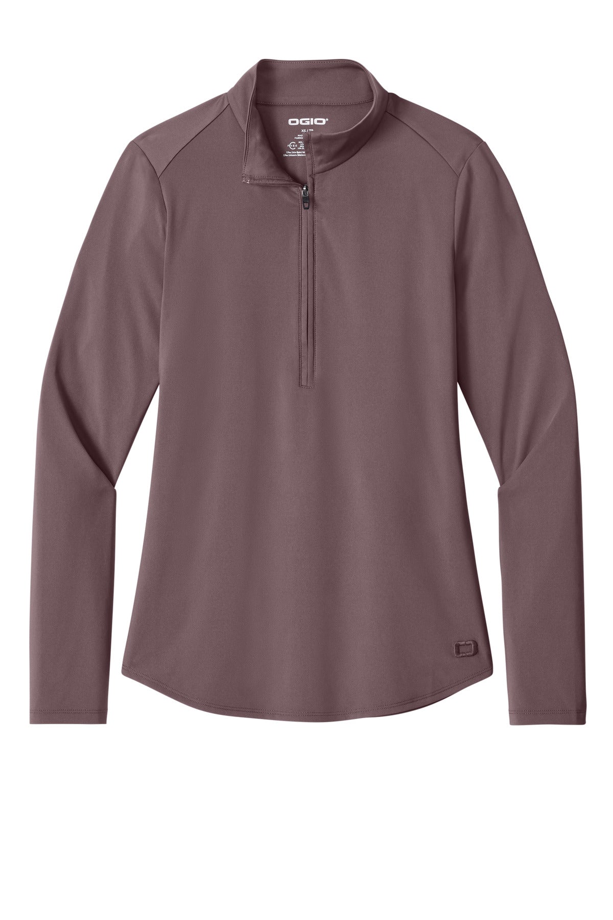 OGIO Women's Regain 1/2-Zip LOG172 Ashen Plum