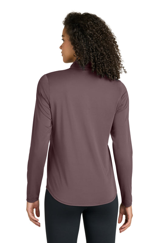 OGIO Women's Regain 1/2-Zip LOG172 Ashen Plum