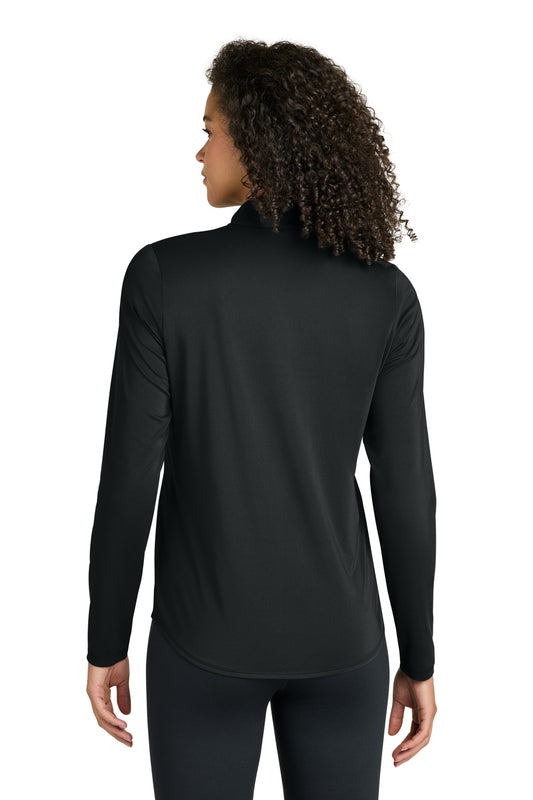 OGIO Women's Regain 1/2-Zip LOG172 Blacktop