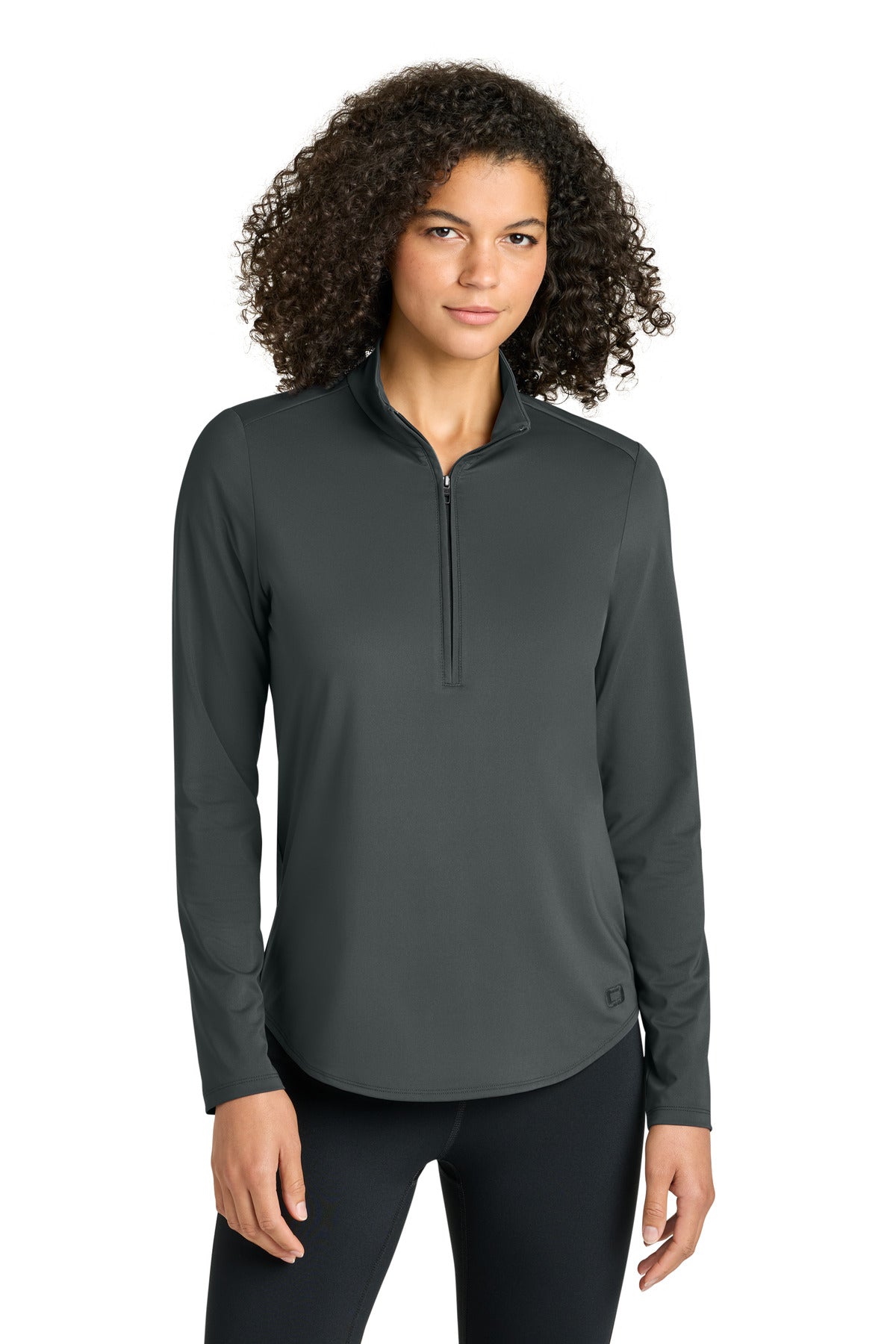 OGIO Women's Regain 1/2-Zip LOG172 Tarmac Grey