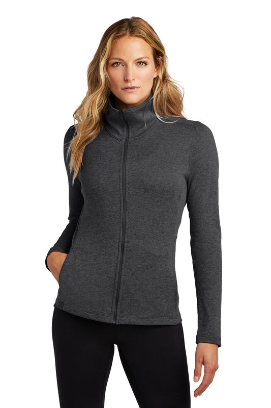 OGIO Women's Pixel Full-Zip LOG203 Blacktop